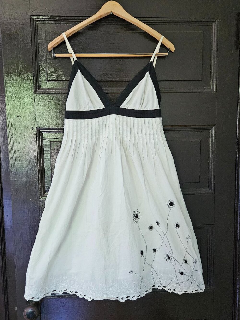White cotton Laundry Dress